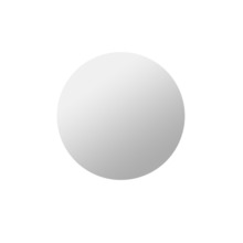 Spegel LED Ø60 cm REN